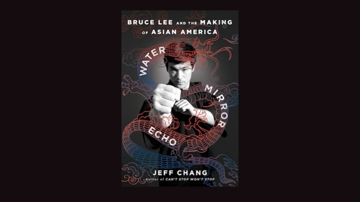 book cover centered with man in martial arts pose